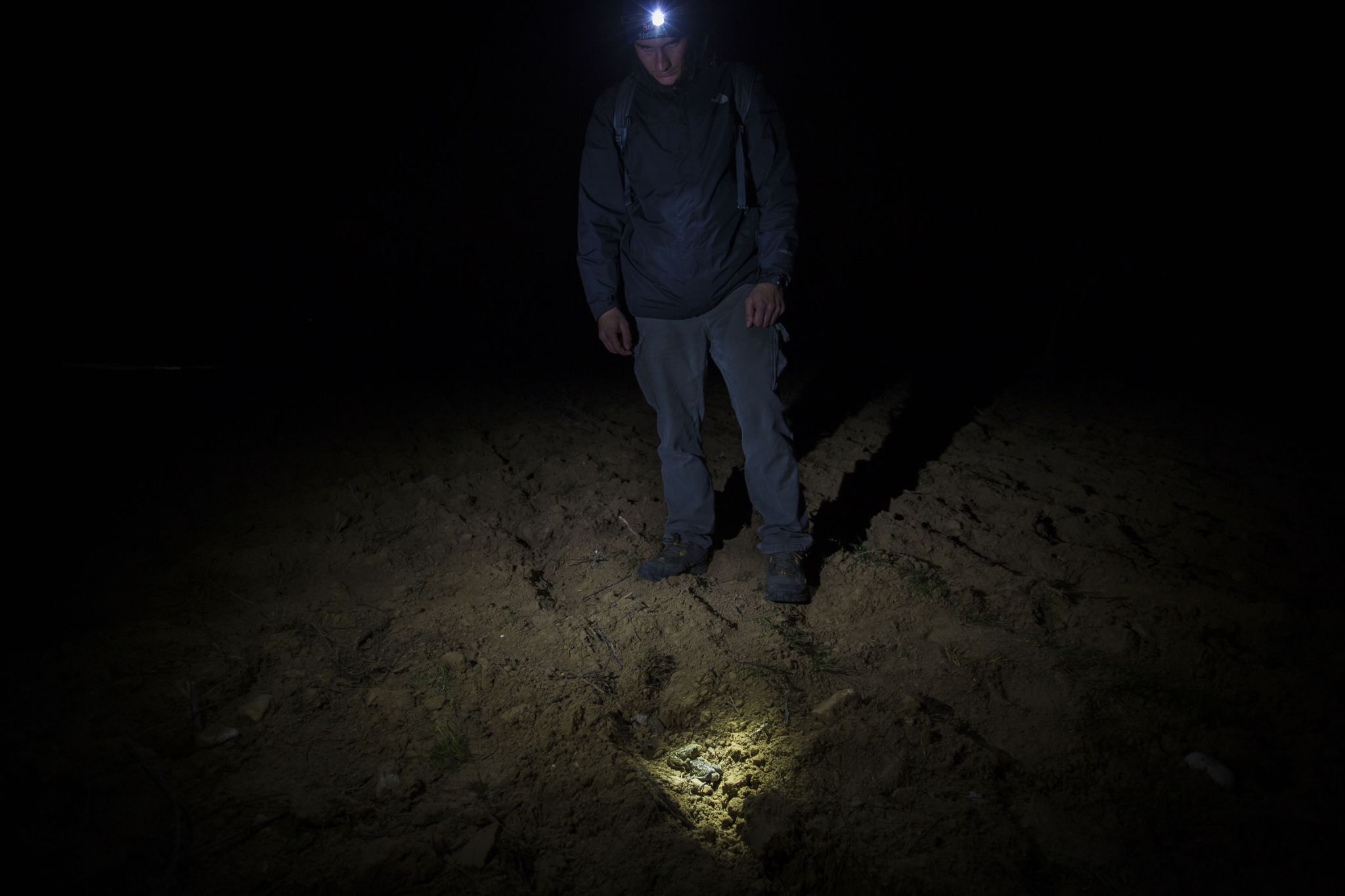 Giacomo Rosa in the fiel © David Tatin Orbisterre